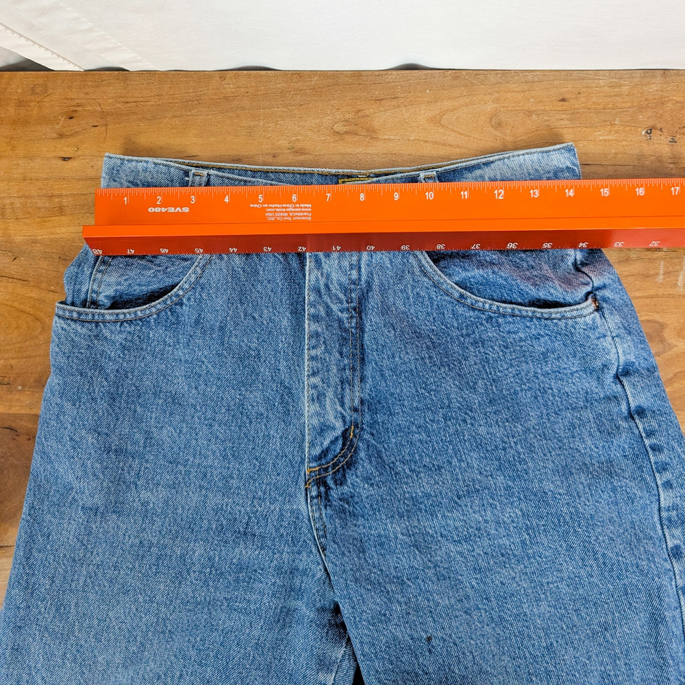 Vintage Palmettos High Waisted Zipper Ankle Denim Jeans 29" - Picture 5 of 7
